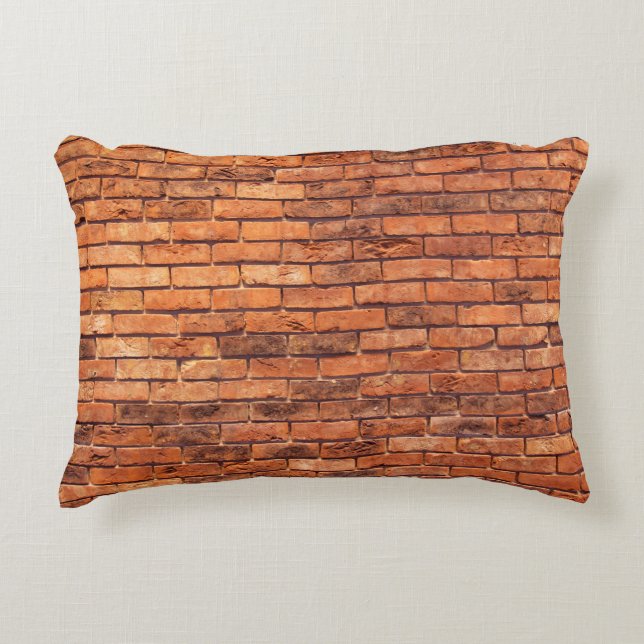 Coussins Décoratifs Brick wall red structure masonry (Devant)