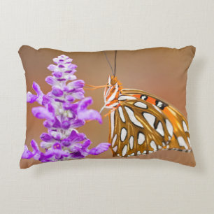 Coussins Décoratifs Bright Orange Gulf Fritillary Butterfly