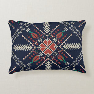 Coussins Décoratifs Broderie palestinienne : Conception Motif traditio