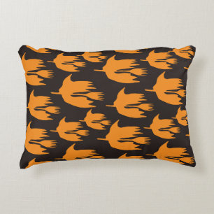 Coussins Décoratifs Broom Ride nocturne - motif Halloween sans soudure
