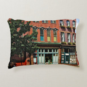 Coussins Décoratifs Burlington NJ - Rue dans le quartier historique