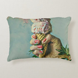 Coussins Décoratifs Cadeau amoureux de crème glacée