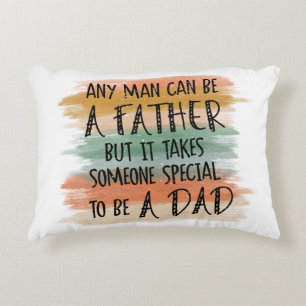 Coussins Décoratifs Cadeau de Fête des pères Stepdad Papa spécial