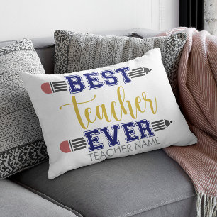 Coussins Décoratifs Cadeau personnalisé Meilleur Enseignant - Cadeau P