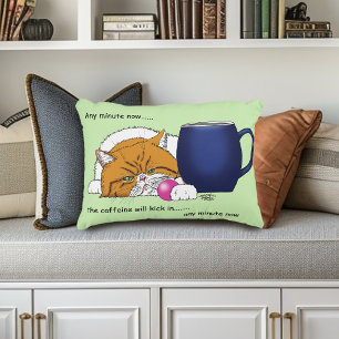 Coussins Décoratifs Café orange Bleu Mug