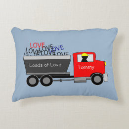 Coussins Décoratifs Camion "Love of Love" Personnalisé