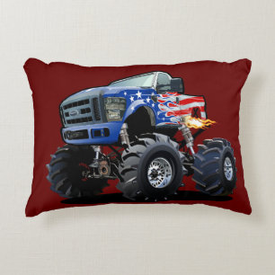 Coussins Décoratifs Camion monstre de dessin animé