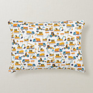 Coussins Décoratifs Camions de pompage de construction pour enfants Mo