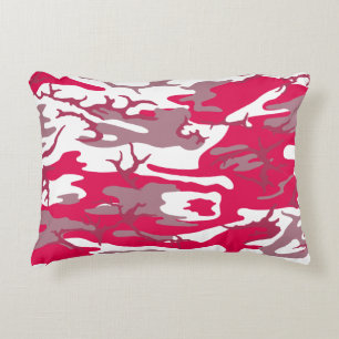 Coussins Décoratifs Camo rouge
