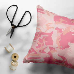 Coussins Décoratifs Camouflage rose, Armée