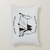 Coussins Décoratifs Camp plus de stress moins (Devant(Vertical))