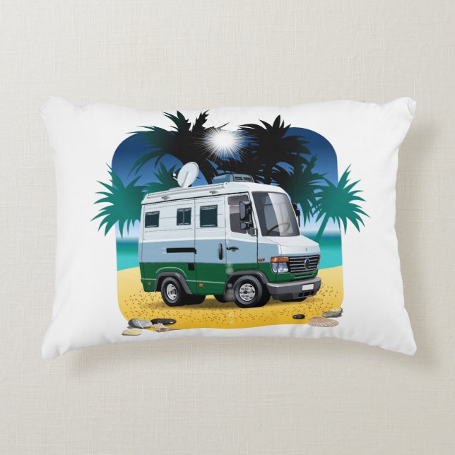 Coussins Décoratifs Camper de dessin (Devant)