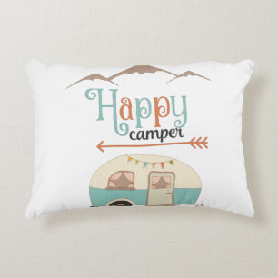 Coussins Décoratifs CAMPINGHEUREUX Camping-car rétro mignon