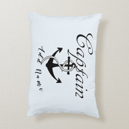 Coussins Décoratifs Capitaine à l'ancre (Dos(Vertical))