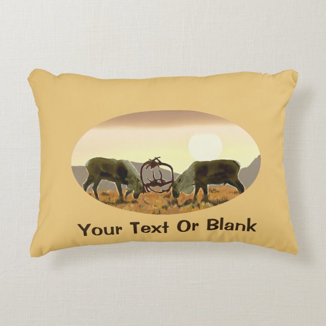 Coussins Décoratifs Caribou Duel (Devant)