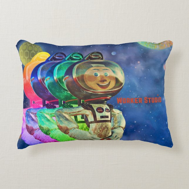 Coussins Décoratifs Carreau de Cosmonut "Stargate" (Devant)