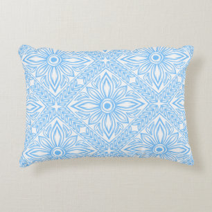 Coussins Décoratifs Carreau décoratif italien méditerranéen bleu