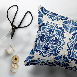Coussins Décoratifs Carrelage méditerranéen, Portugais, Azulejo, Majol