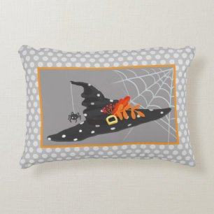 Coussins Décoratifs Casquette de sorcière d'Halloween mignon