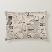 Coussins Décoratifs Catalogue de chaussures pour dames vintage - 1900s (Devant)