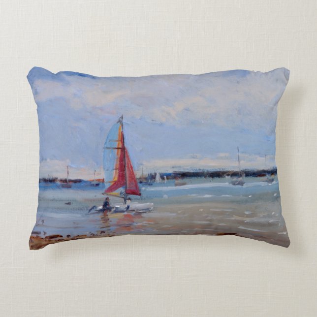 Coussins Décoratifs Catamaran la Bretagne (Devant)