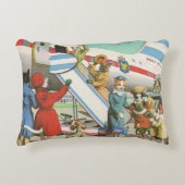 Coussins Décoratifs CATWALKS : Bon voyage des chats - Accent Cushion (Devant)