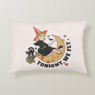 Coussins Décoratifs Ce Soir, Nous Volons Une Sorcière Mignonne