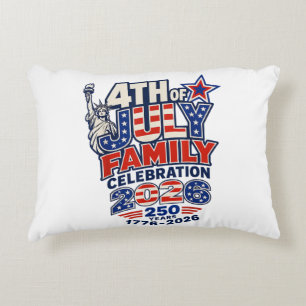Coussins Décoratifs Célébration de la famille du 14 juillet 2026 250 a