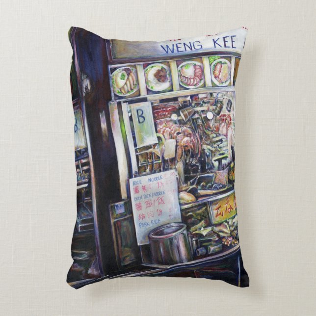 Coussins Décoratifs Cenosillicaphia, Singapour (Devant(Vertical))