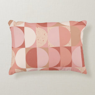Coussins Décoratifs Cercles du milieu du siècle : Motif géométrique mo