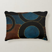 Coussins Décoratifs Cercles géométriques Abstraits Parties scintillant (Devant)