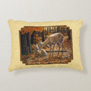 Coussins Décoratifs Cerf blanc Fawn & Doe Jaune