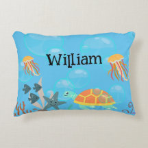 Chambre de style nautique pour enfants bleus