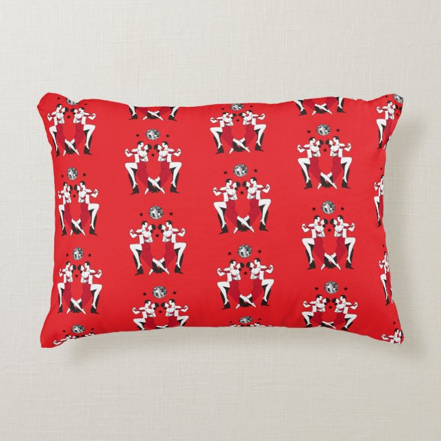 Coussins Décoratifs Champions de danse de salle de bal (Devant)