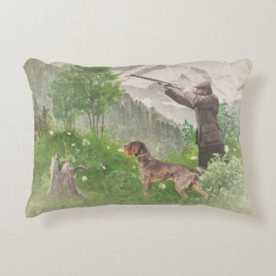 Coussins Décoratifs Chasse avec Allemand À poils durs Pointer Tapestry
