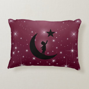 Coussins Décoratifs Chasseur de rêves Design minimaliste mignon lune e