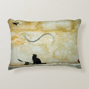 Coussins Décoratifs Chat, cuillère et méfait