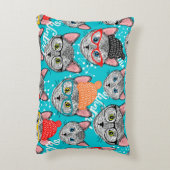 Coussins Décoratifs Chat dans le casquette (Dos(Vertical))