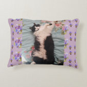 Coussins Décoratifs Chat drôle mignon faisant une danse heureuse Couss (Dos)