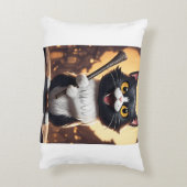 Coussins Décoratifs chat en colère (Dos(Vertical))