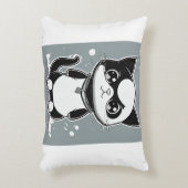 Coussins Décoratifs chat en colère (Devant(Vertical))