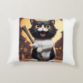 Coussins Décoratifs chat en colère (Dos)