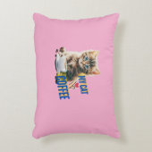 Coussins Décoratifs Chat mignon amour café (Devant(Vertical))