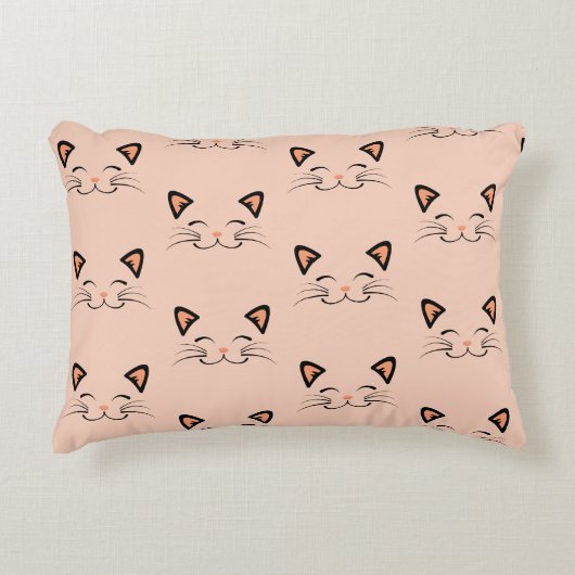 Coussins Décoratifs Chat parfaite visage de chat flottant (Devant)