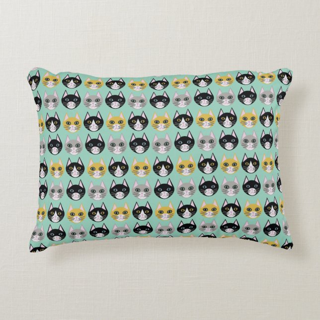 Coussins Décoratifs Chats (Devant)