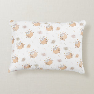 Coussins Décoratifs Chats mignons d'automne pastel