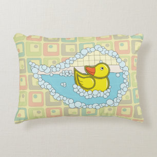 Coussins Décoratifs Chaucer l'oreiller à accent canard en caoutchouc