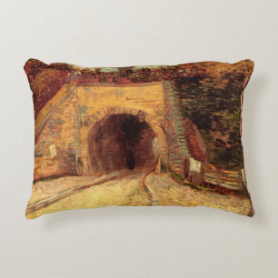 Coussins Décoratifs Chaussée avec viaduc à sous-passage par Vincent va
