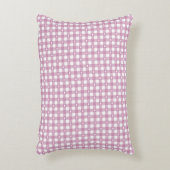 Coussins Décoratifs Chèques Magenta (Devant(Vertical))