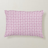 Coussins Décoratifs Chèques Magenta (Dos)